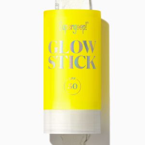 Supergoop! Glow Stick SPF 50 0.7oz - Portable Highlighter Sunscreen Stick, Buildable Glowy Finish for On-the-Go Reapplication